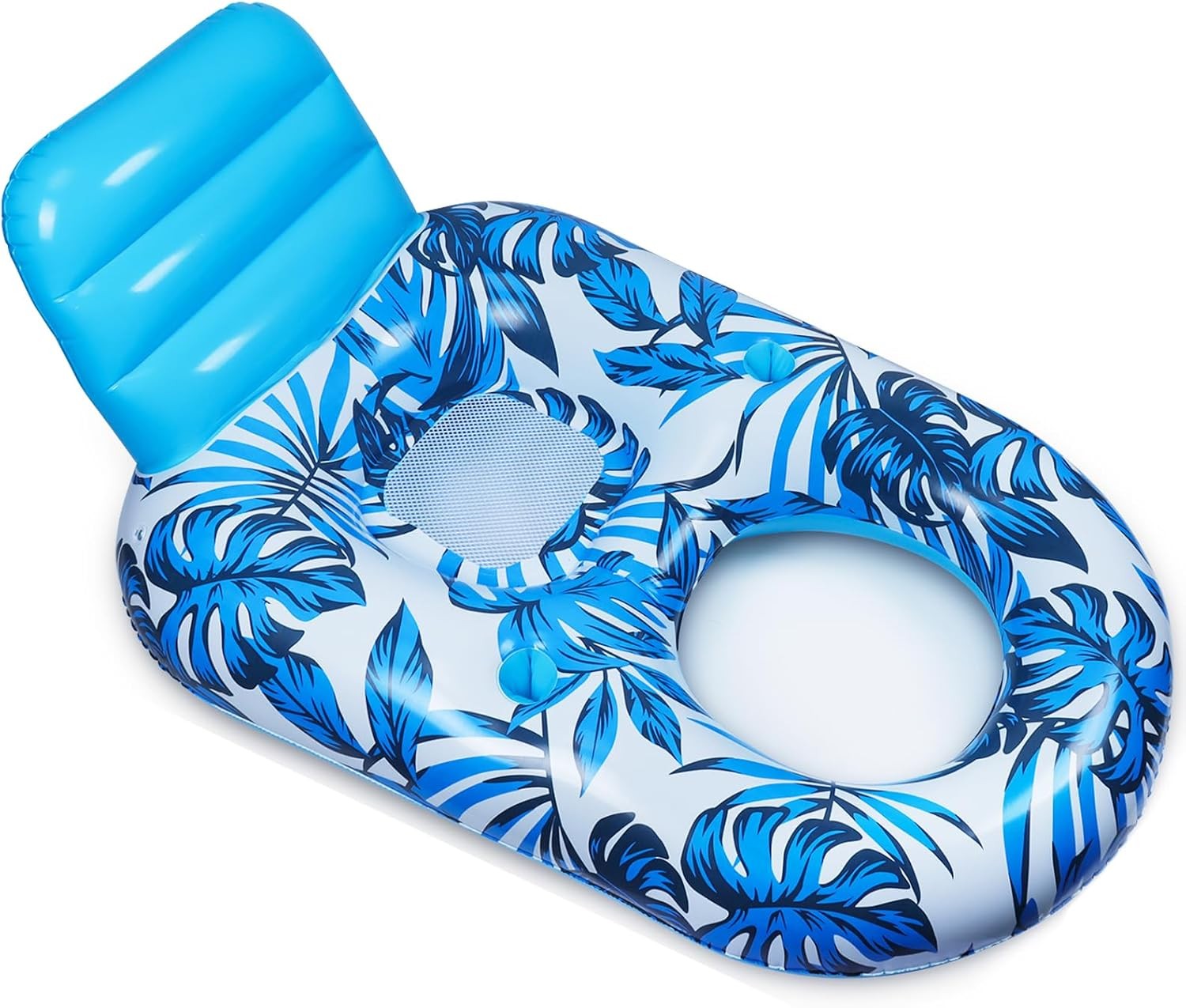 Inflatable Pool Floating Bed 55lx36w (Blue Version)