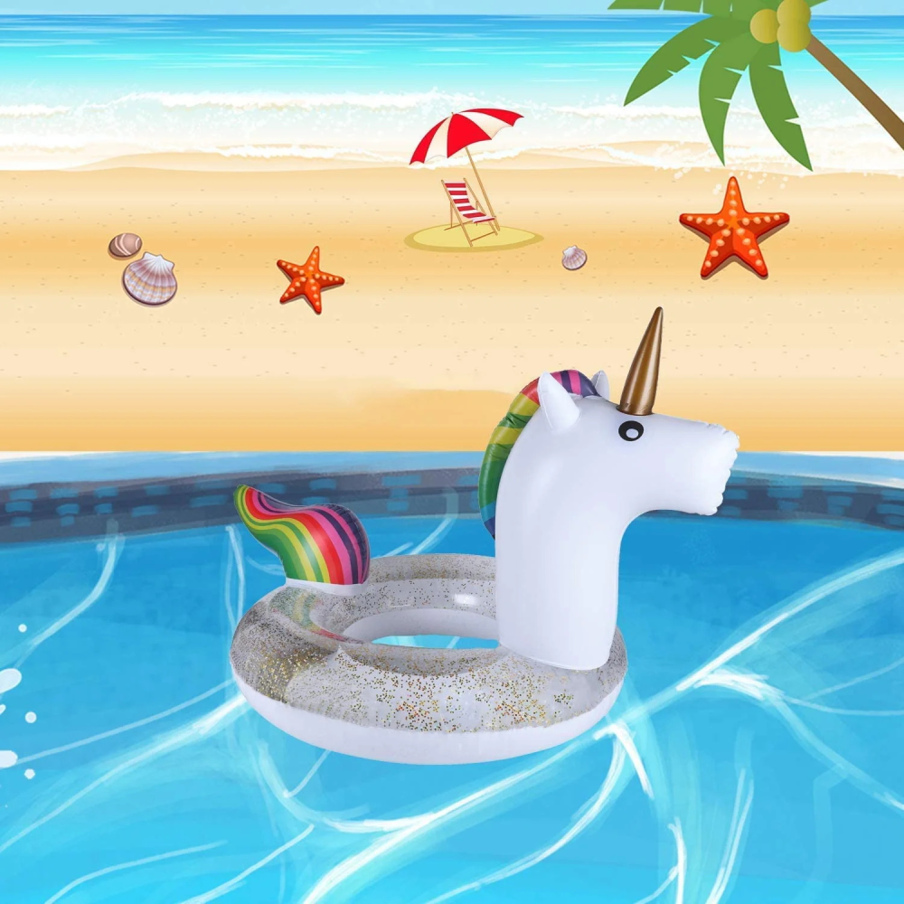 Unicorn Water Swimming Beach Float Toy Party Supplies Suitable for Children Aged 2-8