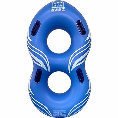 Hot Selling 2 Person Water Drifting Ring Swimming Pool Float Tube