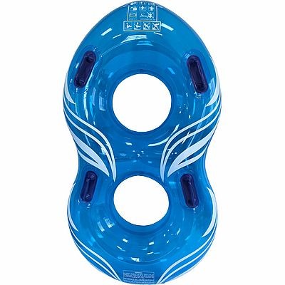 Inflatable Double Water Park Ski Tube Swimming Ring For Waterpark Sports